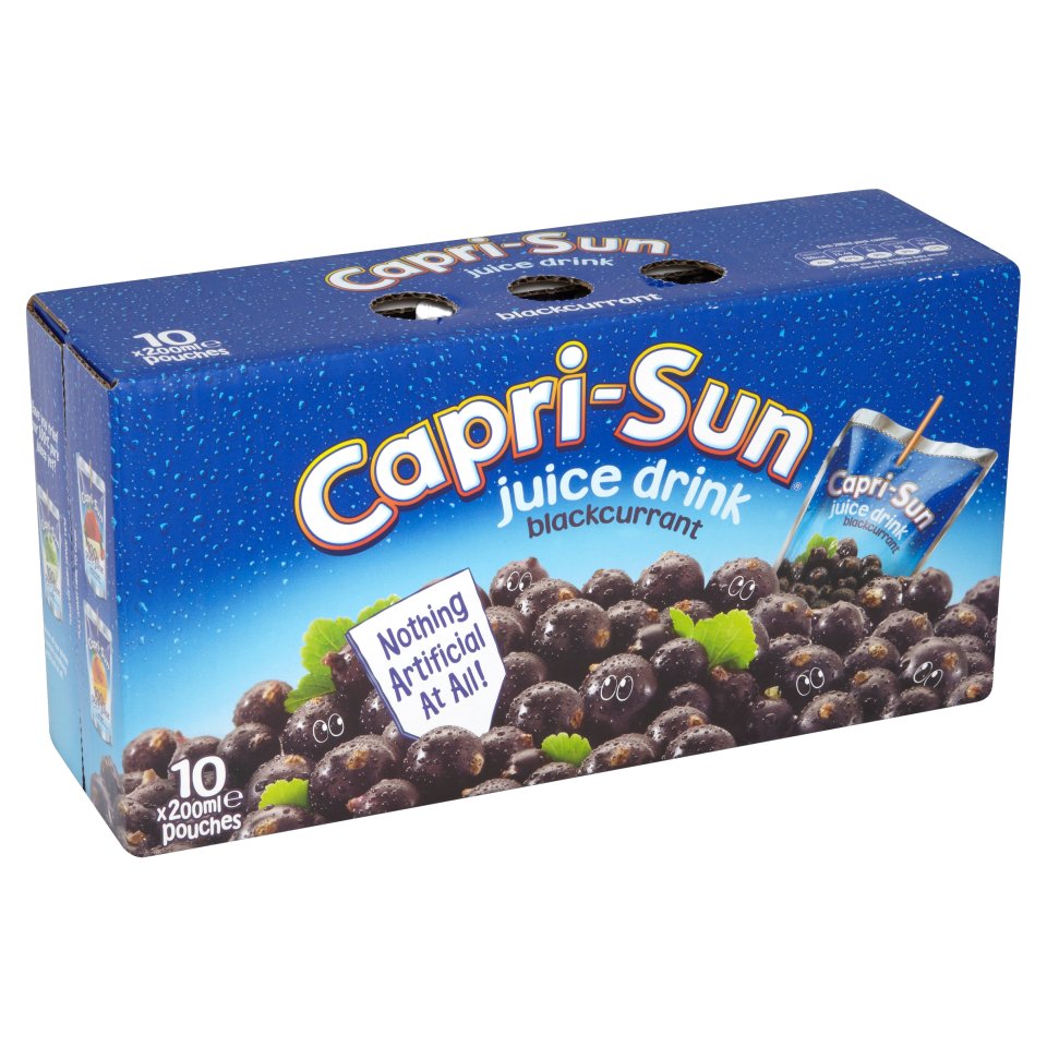 Buy Blackcurrant Juice Drink Capri Sun Online From Hds Foods 7876